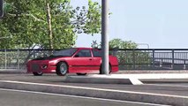 Beamng drive   Police Chase Fails, Crashes, Roadblocks (high speed cr
