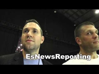ukranian boxing star SERGEY DEREVYANCHENKO wins big in LA EsNews