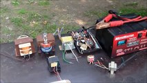 Transformer Demo (hands-on experiments, induction, Lenz, power transmiss