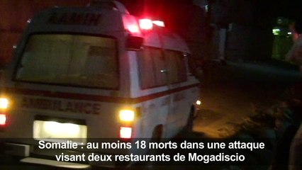 Somalie: au moins 18 morts dans un attentat-suicide à Mogadiscio