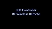RF LED Controller Wireless Remote Single Stri