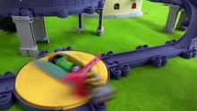 Chuggington Jumping rotation large garage, Thomas the Tank Engine Tomic