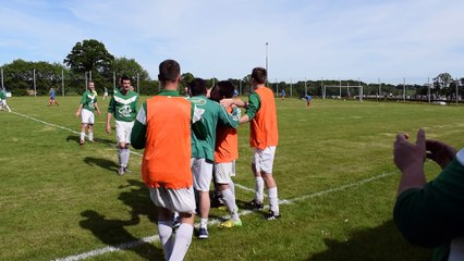 16-17 : Joie suite au but victorieux face à Fougerolles lors de la dernière journée.