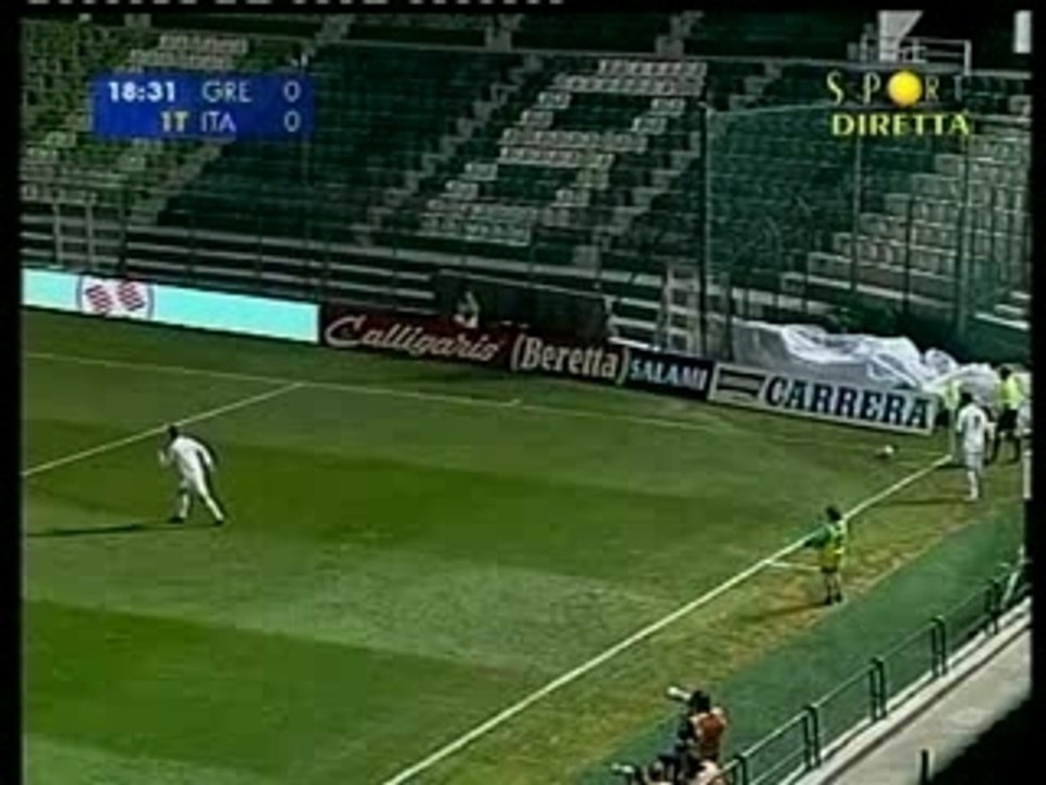 Petropoulos goal Greece U21 - Italy U21