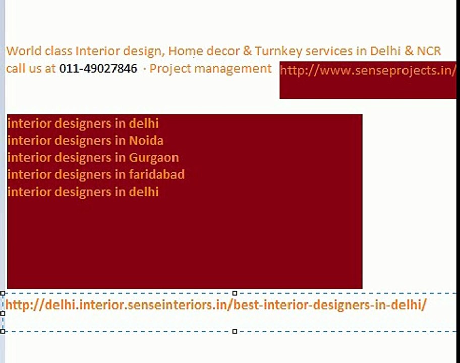 Interior Designer In Delhi