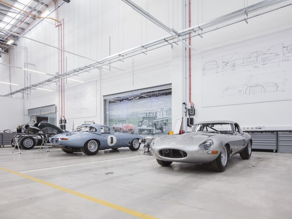 JLR Classic Works : un lieu pour les anciennes