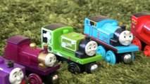 Wooden Train Thomas toy MEGA BLOKS Thomas & Gordon Sodor Speed Railway T