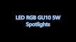 ★LED GU10 5W RGB Remote Controlled Colour Changing Spotlight