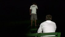 Hunting White Caiman Alligators At Night - RAW F