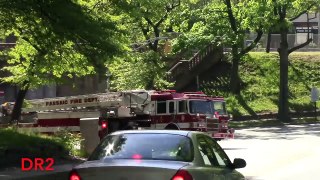 Passaic Fire Department  New  Ladder 1 Responding