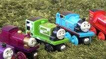 Wooden Train Thomas toy MEGA BLOKS Thomas & Gordon Sodor Speed Railw