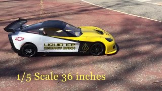 AWESOME LARGE SCALE ELECTRIC CORVETTE FG 1 5 BRUSHLESS PLAYSTATION GT6 R