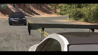 Beamng drive - Rockfall Crashes #2 (with real sounds, rock slides c