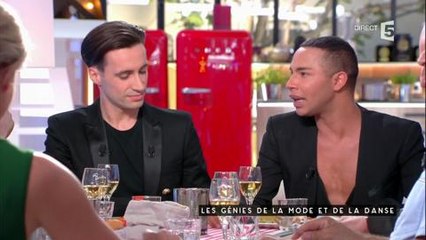 Olivier Rousteing au sujet de Brigitte Macron : "Je l'adore"