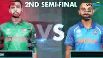 LIVE - India vs Bangladesh - ICC Champions Trophy Semi Final Live