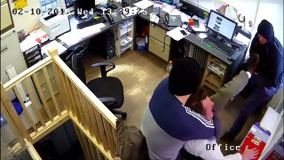 09.Shocking CCTV footage of 2 men attacking a man for his £15,000 Rolex