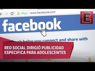 6.4 millones de adolescentes víctimas de presunta manipulación por Facebook