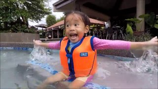 Dinosaur Attacks Baby in the Swimming Pool - Donna The