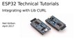 ESP32 Technical Tutorials  Integrating with Lib CU