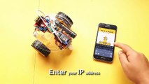 NodeMCU ESP8266 Project 03  WiFi Robot Car Controlled by Application (Wifi Bot   Android