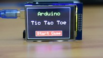 Arduino Game Project  Tic Tac Toe Game with a touch screen and an Arduino from Ban