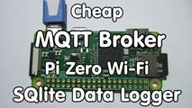 #126 Cheap MQTT Broker on Raspberry Zero W   DietPi   MQTT Message Logger SQlite   PH
