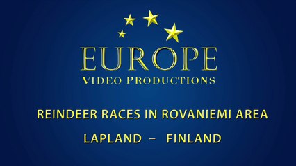 Reindeer Races in Rovaniemi area in Lapland Finland - Poroajot Rovaniemi Ranua Porok