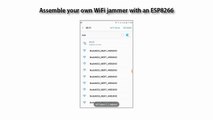 NodeMCU ESP8266 Tutorial 02  WiFi Hack with ESP8266 (NodeMCU WiFi Jamme