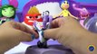 INSIDE OUT 6 CHARACTERS GLITTER GLOBES How to Disgust Fear Joy Sadness Anger Bing Bong Dis