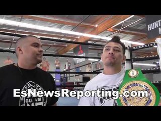 boxing star chuy gutierrez and danny garcia EsNews