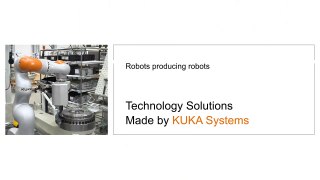 Robots producing robots a
