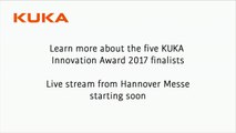 KUKA Innovation Award for Young Scientists Live Interviews   Hannover Mess