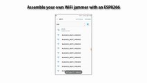 NodeMCU ESP8266 Tutorial 02  WiFi Hack with ESP8266 (NodeMCU WiF