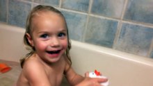 Baby Laughing Hysterically at Daddy's