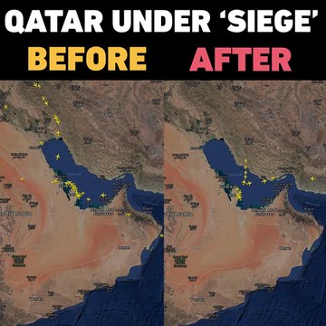 How flights in-and-out of Qatar have been affected since its Gulf neighbours cut ties