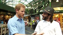 Prince Harry visits reopened Borough Market