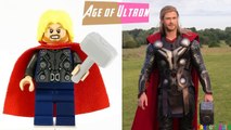 All Lego Thor & Loki Minifigures (2012/2017) - Movie vs Lego