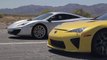 Bugatti Veyron vs Lamborghini Aventador and others.