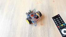 Arduino Project 14  Remote Controlled Robot Car (TV - Infrared Remote