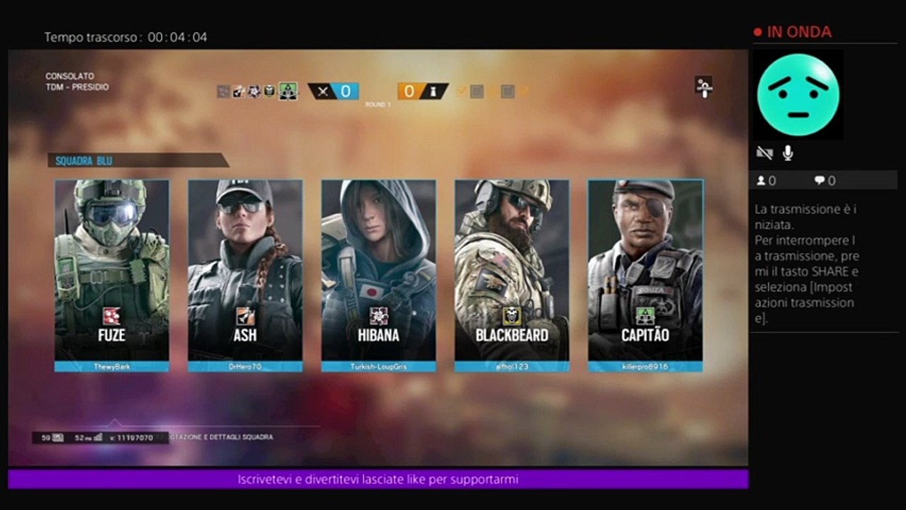 Trasmissione PS4 live di killerpro8916