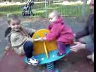 Quentin et Luci au parc