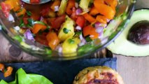 BEST SALMON BURGER Recipe with Pineapple Salsa   Grillin