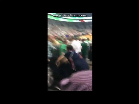 FAN FIGHT | GAME 7 NBA PLAYOFFS | CELTICS AND WIZARDS