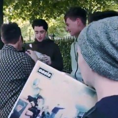 Liam Gallagher meets some young fans in Dublin and then finds out that they don't ...