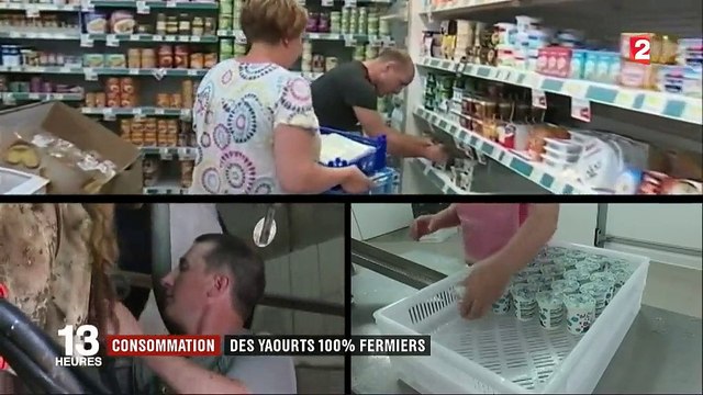 Consommation : des yaourts 100% fermiers