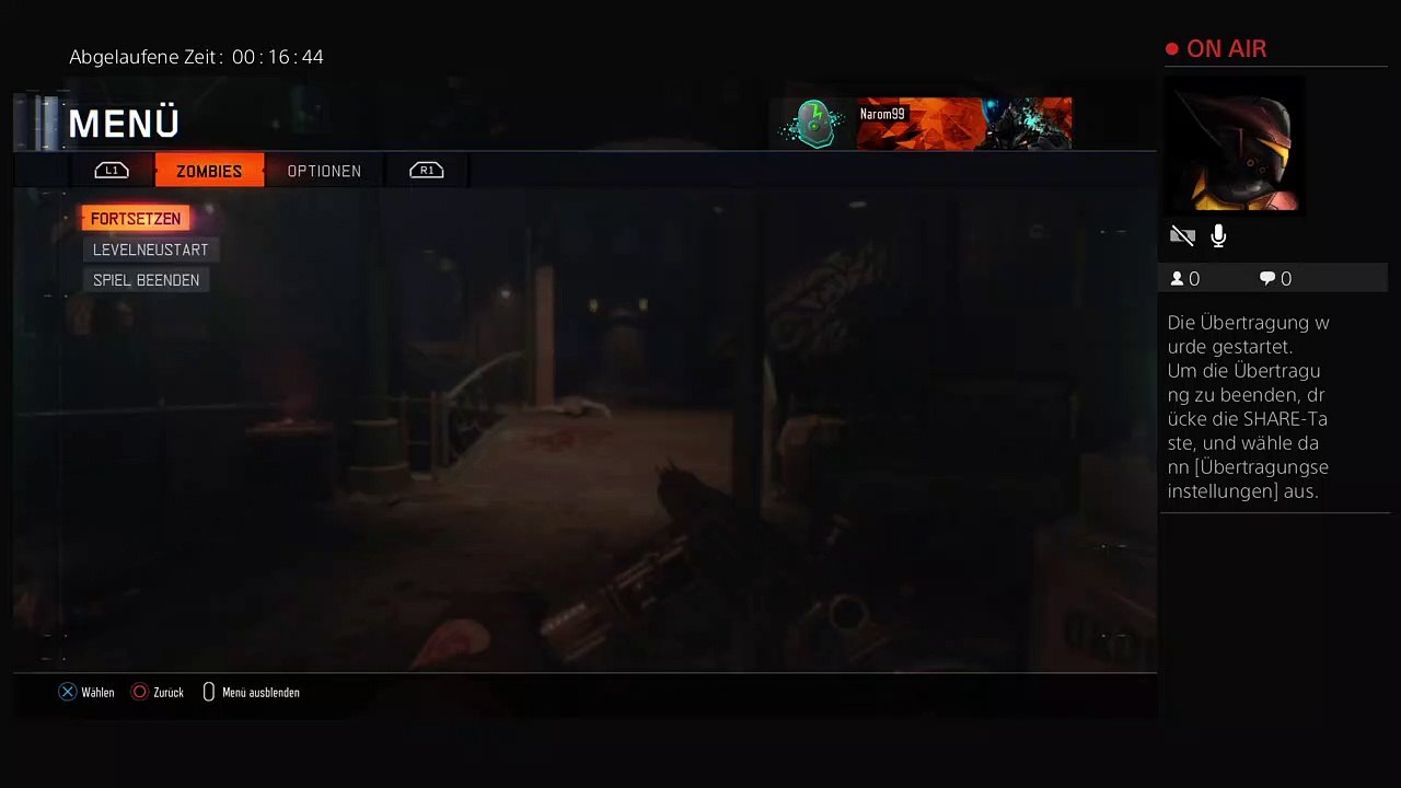 PS4-Live Call of Duty Black ops III Zombies (2)