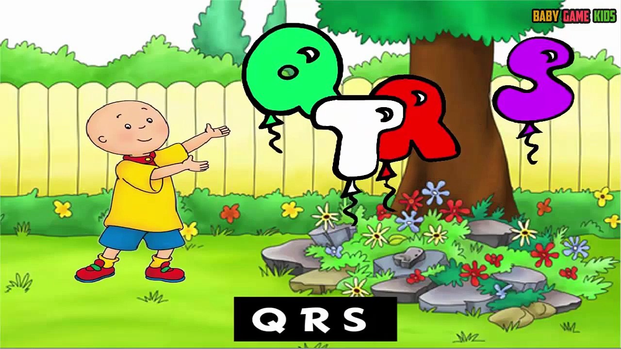 Jardin denfants garderie pré préscolaire rimes école chansons Caillou abc |