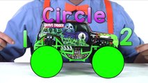 Monster Truck Toys for Kids - learn Shapes of the trucks w1hil