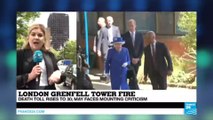 Grenfell Tower Fire: Queen visits site as death tolls rises to 30