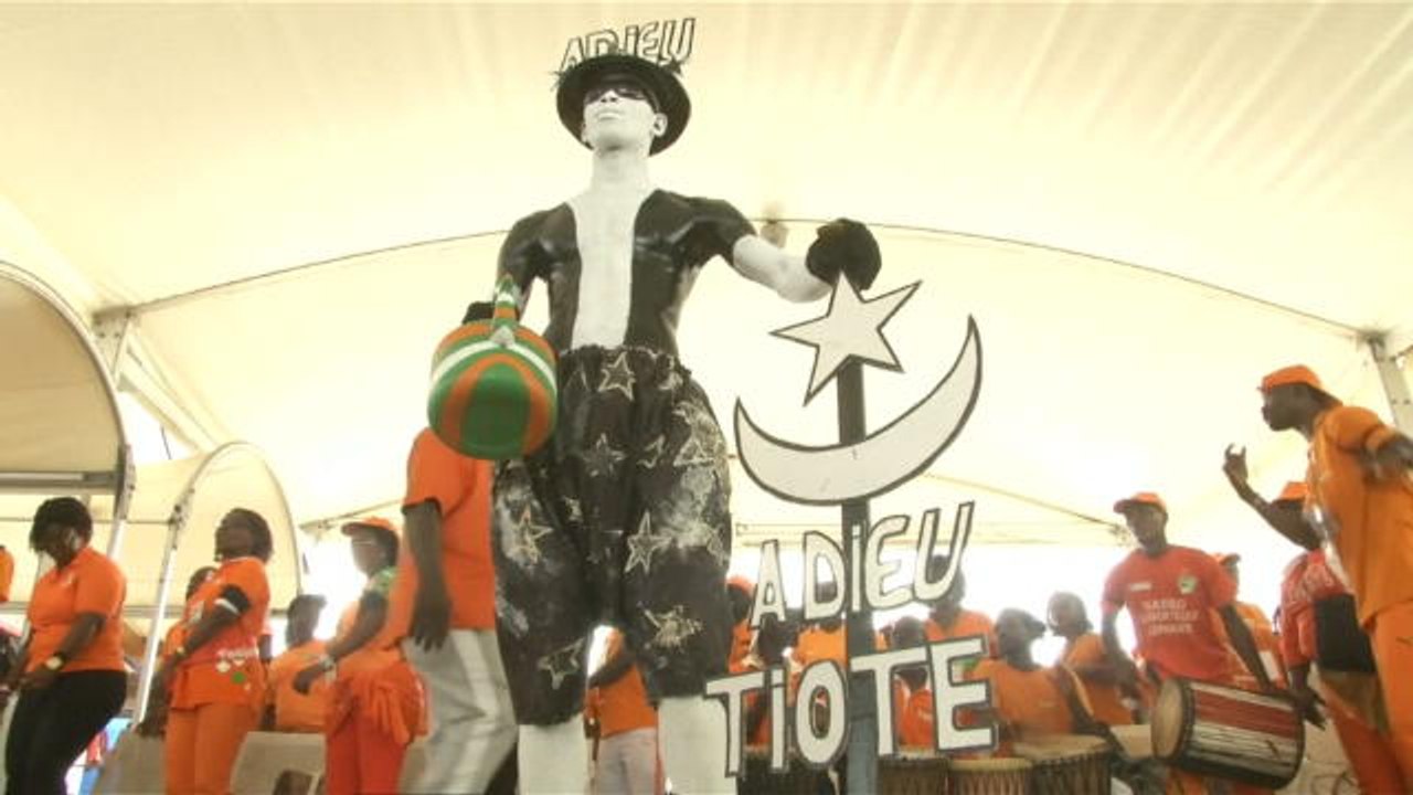 Tiote's body returns to Ivory Coast